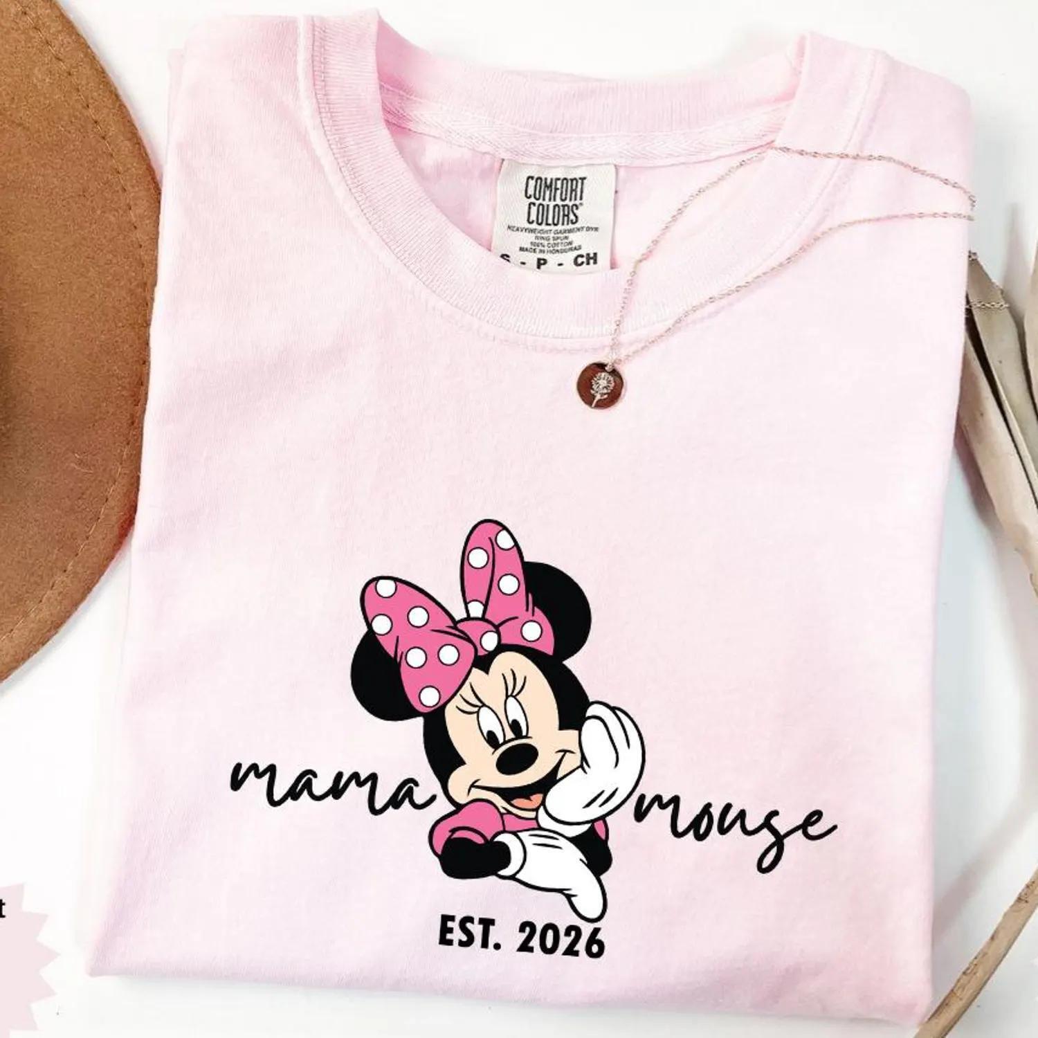 Minnie Mama Mouse Shirt, Mama Mouse, Gift For Mom